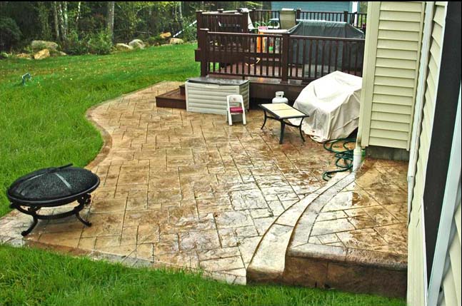 Signature Stamped Concrete